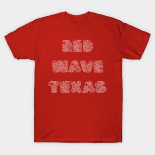 Red Wave Texas T-Shirt